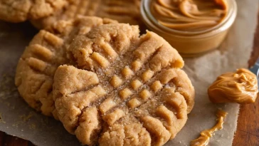 Biscuits Au Beurre De Cacahuète