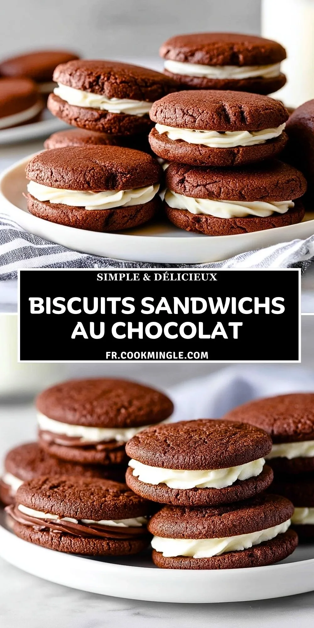 Biscuits Sandwichs au Chocolat (2)
