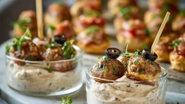 Bouchées Savoureuses Pour Fête