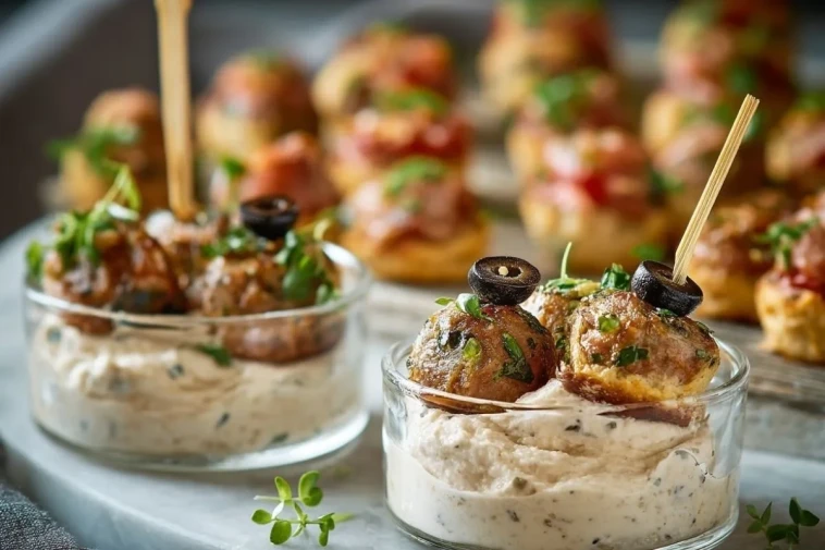 Bouchées Savoureuses Pour Fête