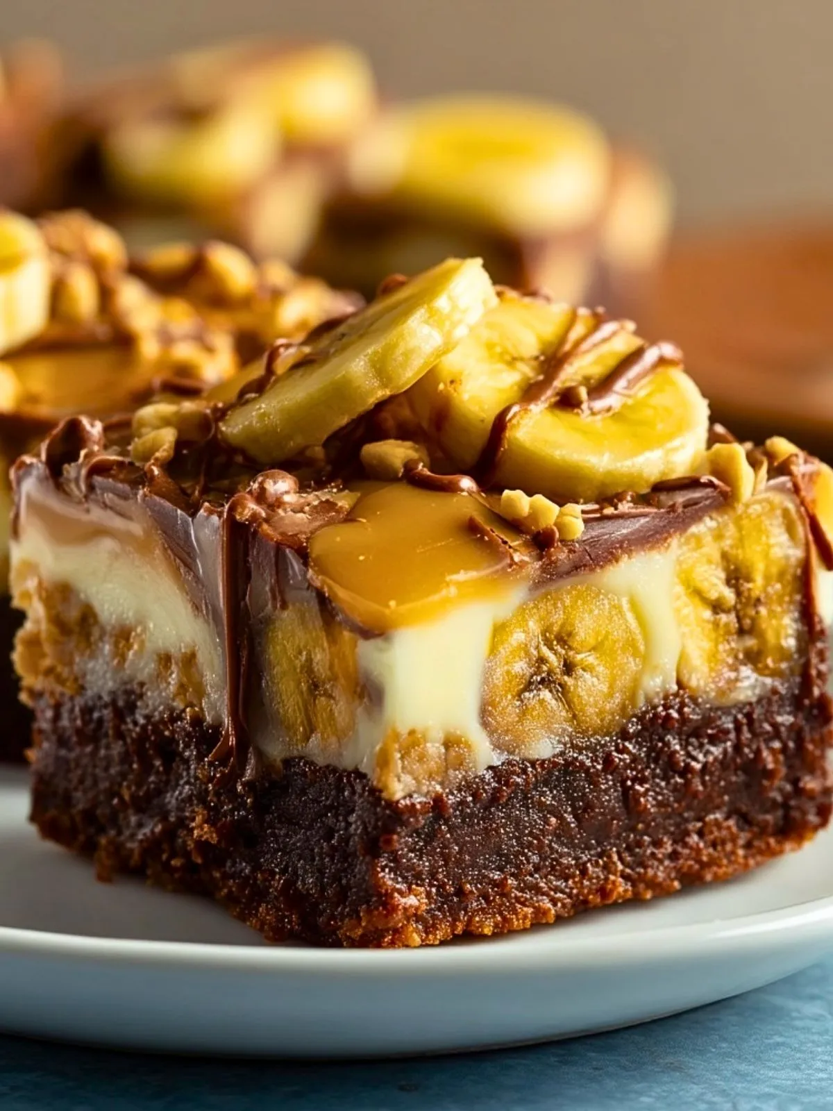 Brownies Au Chocolat Et À La Banane (1)