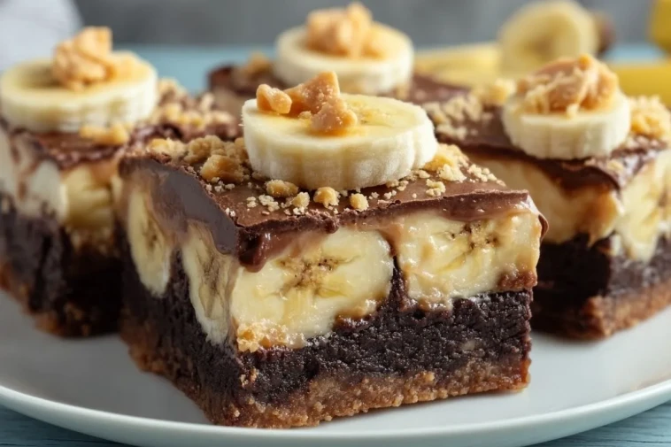Brownies Au Chocolat Et À La Banane