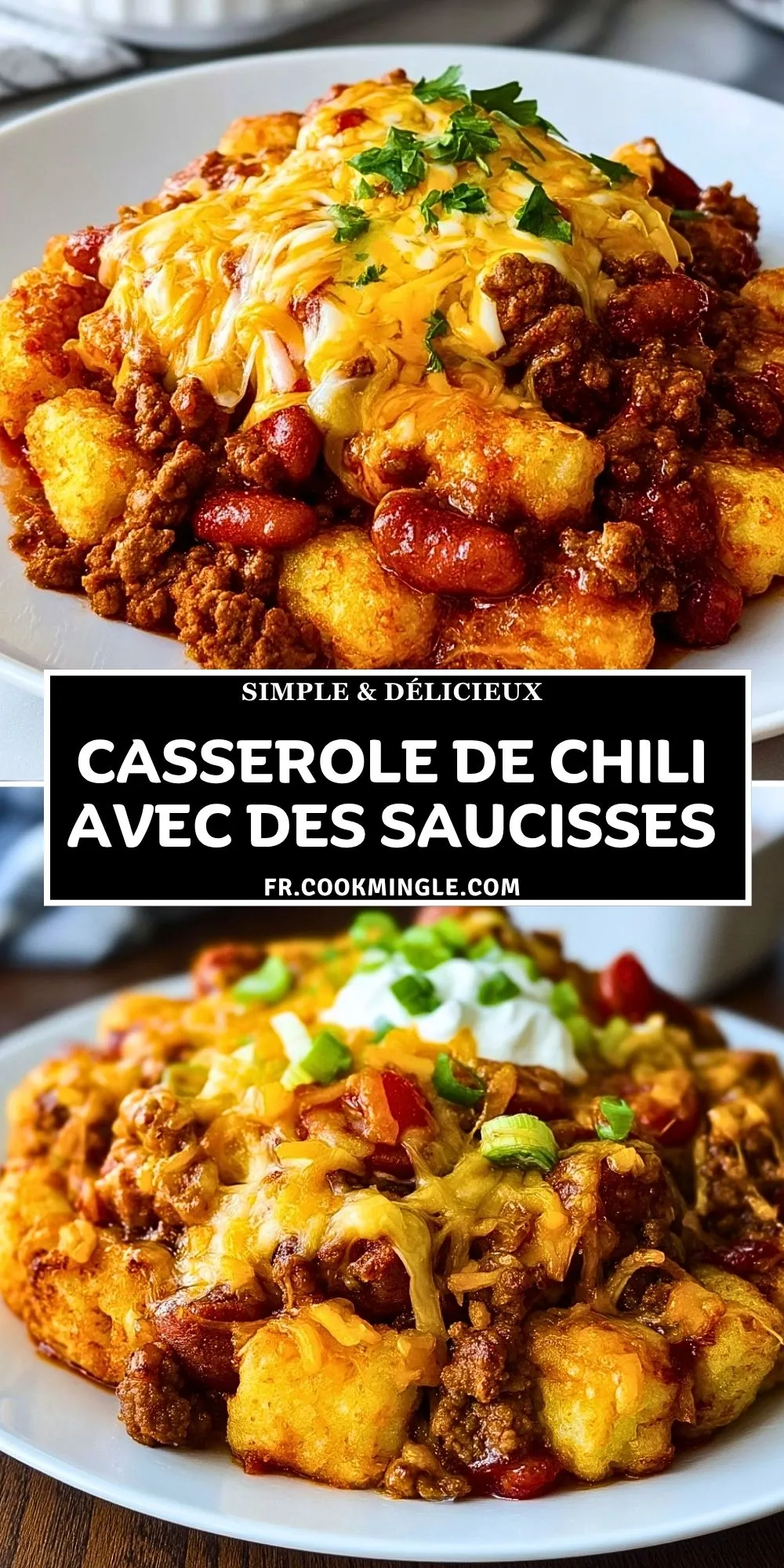 Casserole De Chili Avec Des Saucisses (1)