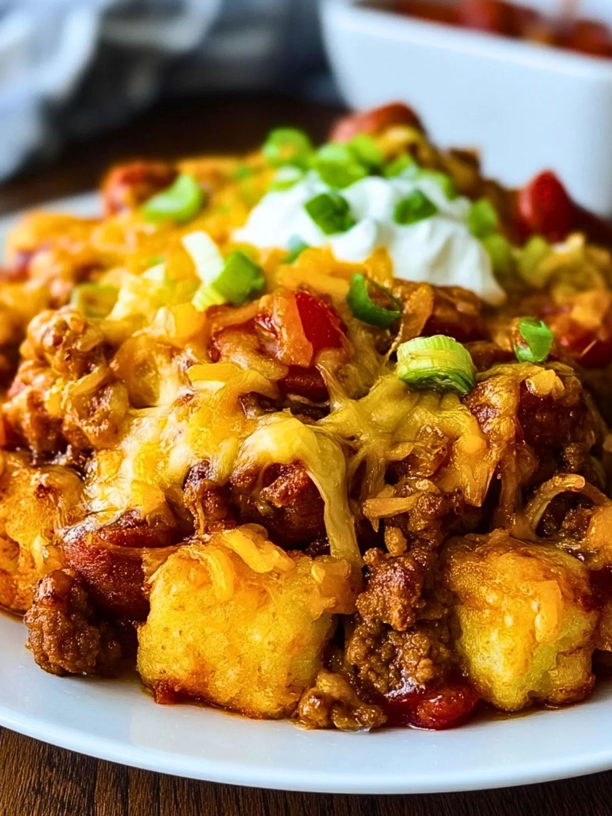 Casserole De Chili Avec Des Saucisses (2)