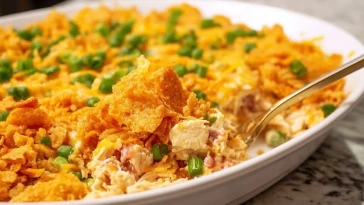 Casserole De Poulet Aux Crackers Ritz Beurrés