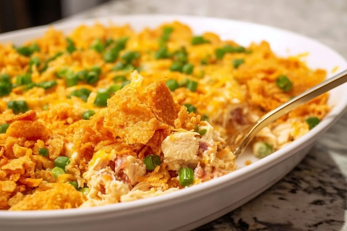 Casserole De Poulet Aux Crackers Ritz Beurrés