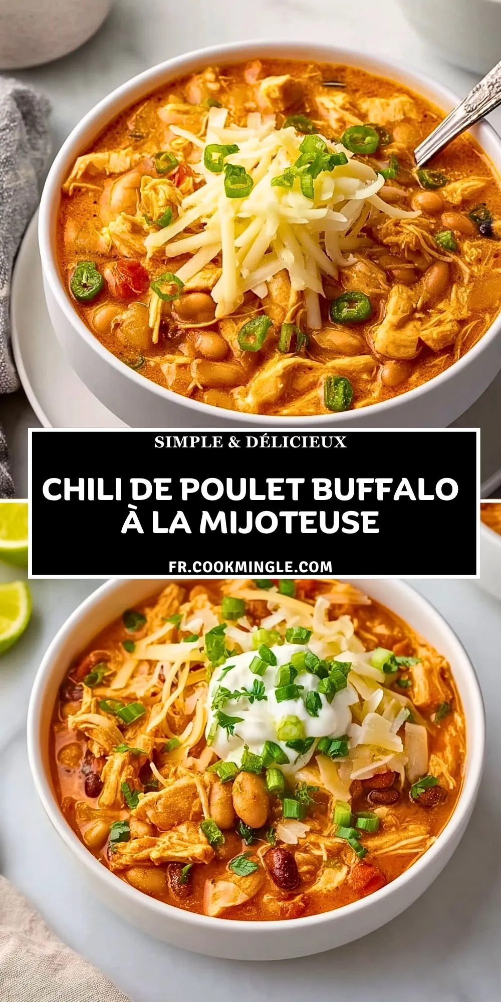 Chili de Poulet Buffalo à la Mijoteuse (2)