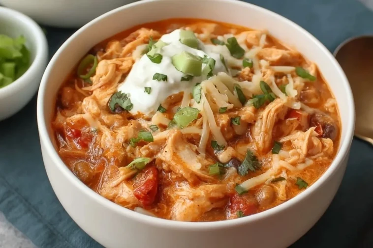 Chili de Poulet Buffalo à la Mijoteuse