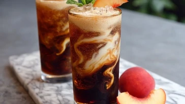 Cocktail Pêche-Coca