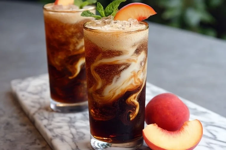 Cocktail Pêche-Coca