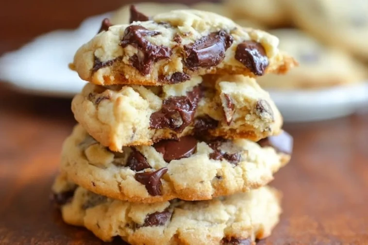 Cookies Moelleux Au Fromage À La Crème Et Pépites De Chocolat (1)