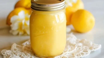 Crème De Citron Maison