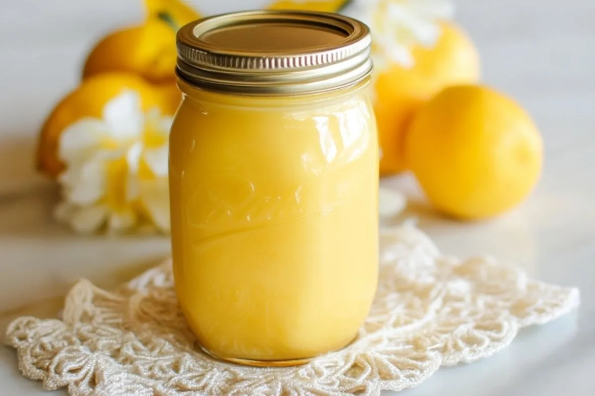 Crème De Citron Maison