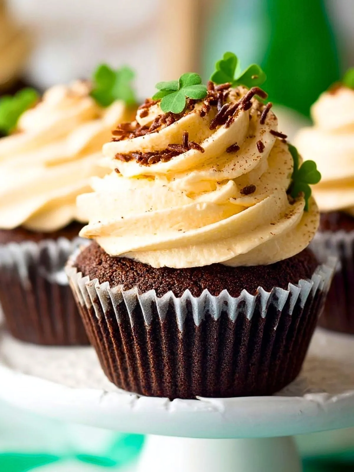 Cupcakes Au Chocolat Irlandais (1)