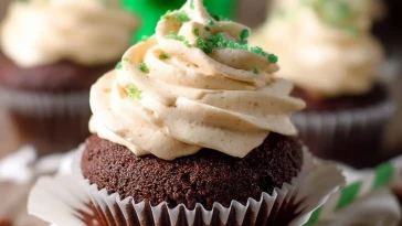 Cupcakes Au Chocolat Irlandais
