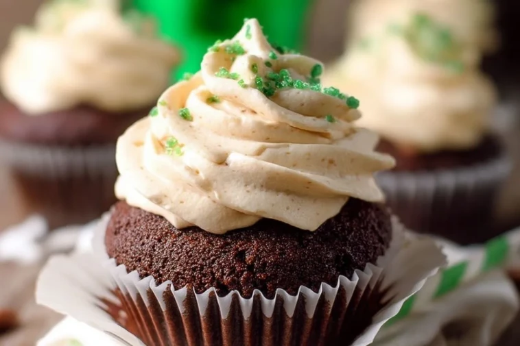Cupcakes Au Chocolat Irlandais