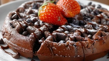 Gaufres Brownies Fondantes