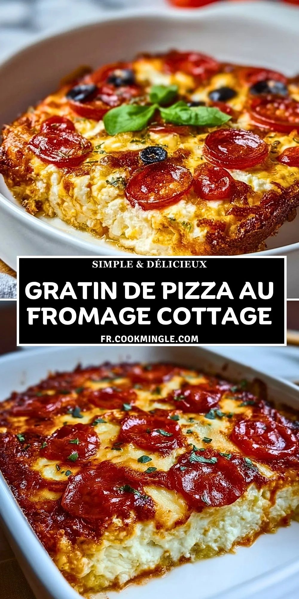 Gratin De Pizza Au Fromage Cottage (2)