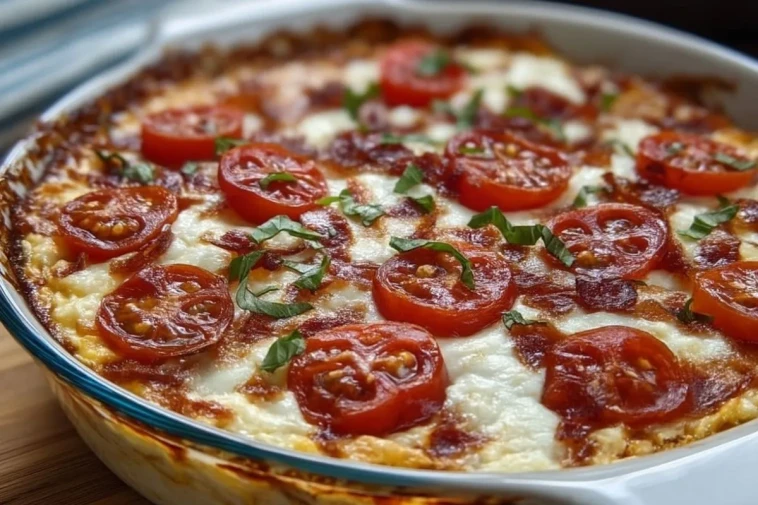 Gratin De Pizza Au Fromage Cottage