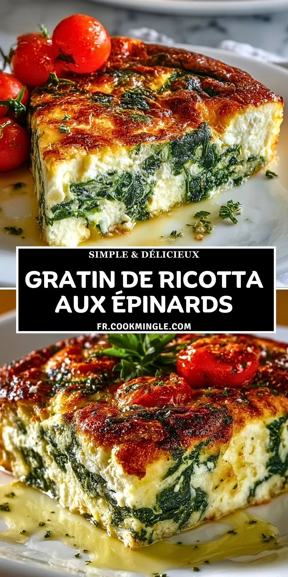 Gratin De Ricotta Aux Épinards (2)