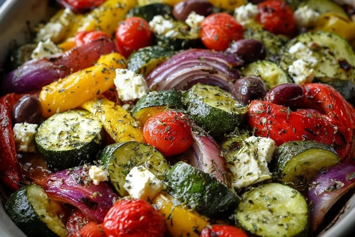 Légumes Grecs Au Four