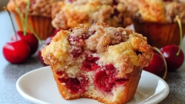 Muffins Aux Cerises