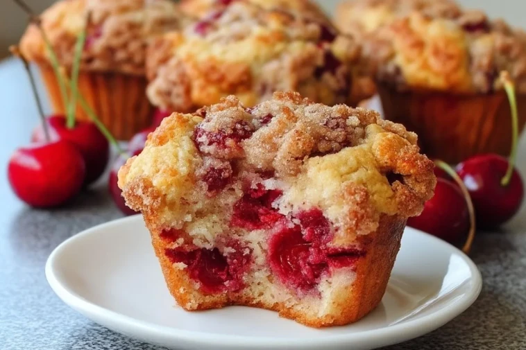 Muffins Aux Cerises