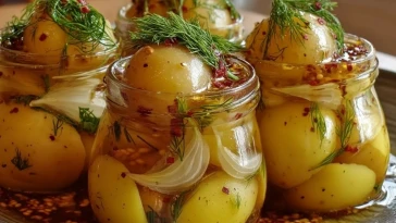 Pommes De Terre Marinées