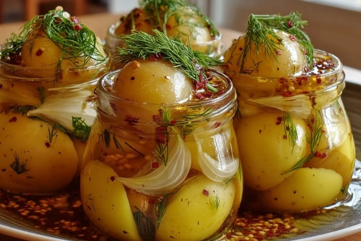 Pommes De Terre Marinées