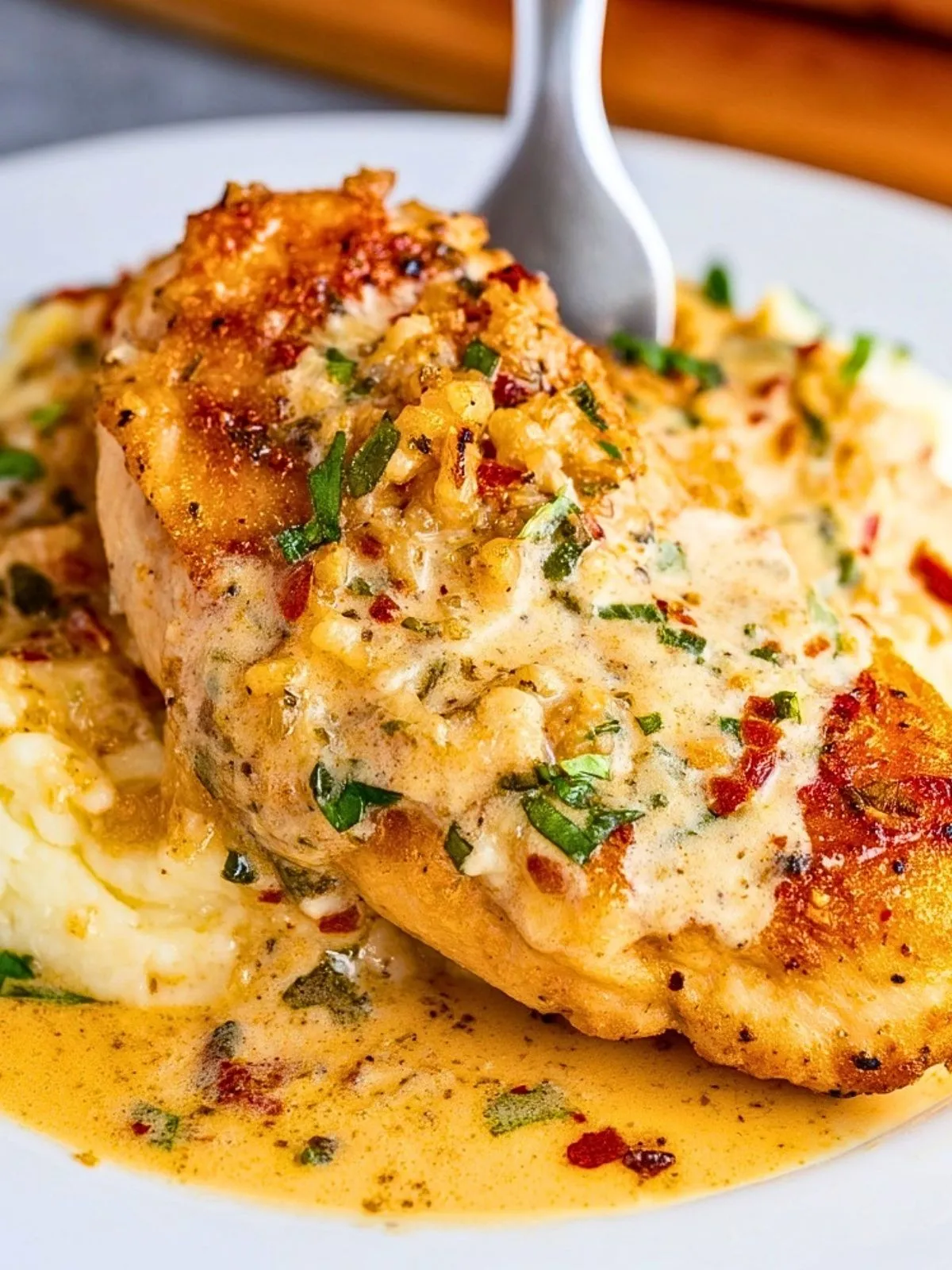 Poulet Crémeux à lAil (1)