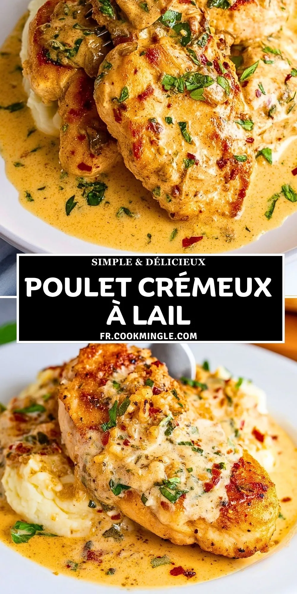 Poulet Crémeux à lAil (2)
