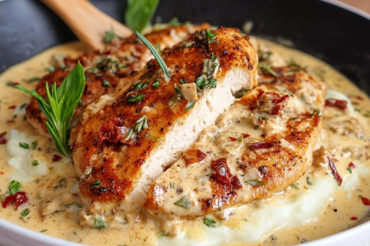 Poulet Crémeux à lAil