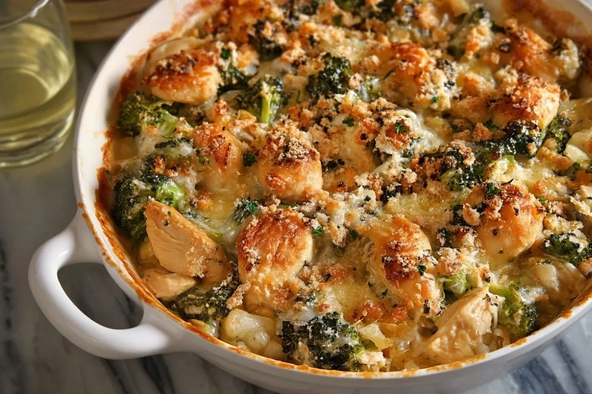 Poulet Divan Rapide et Facile