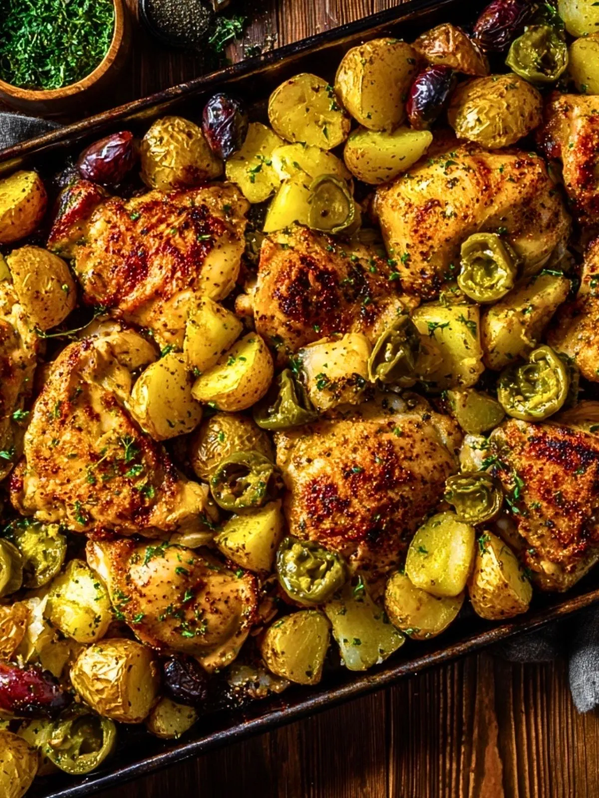 Poulet Mississippi Au Four Avec Pommes De Terre (1)