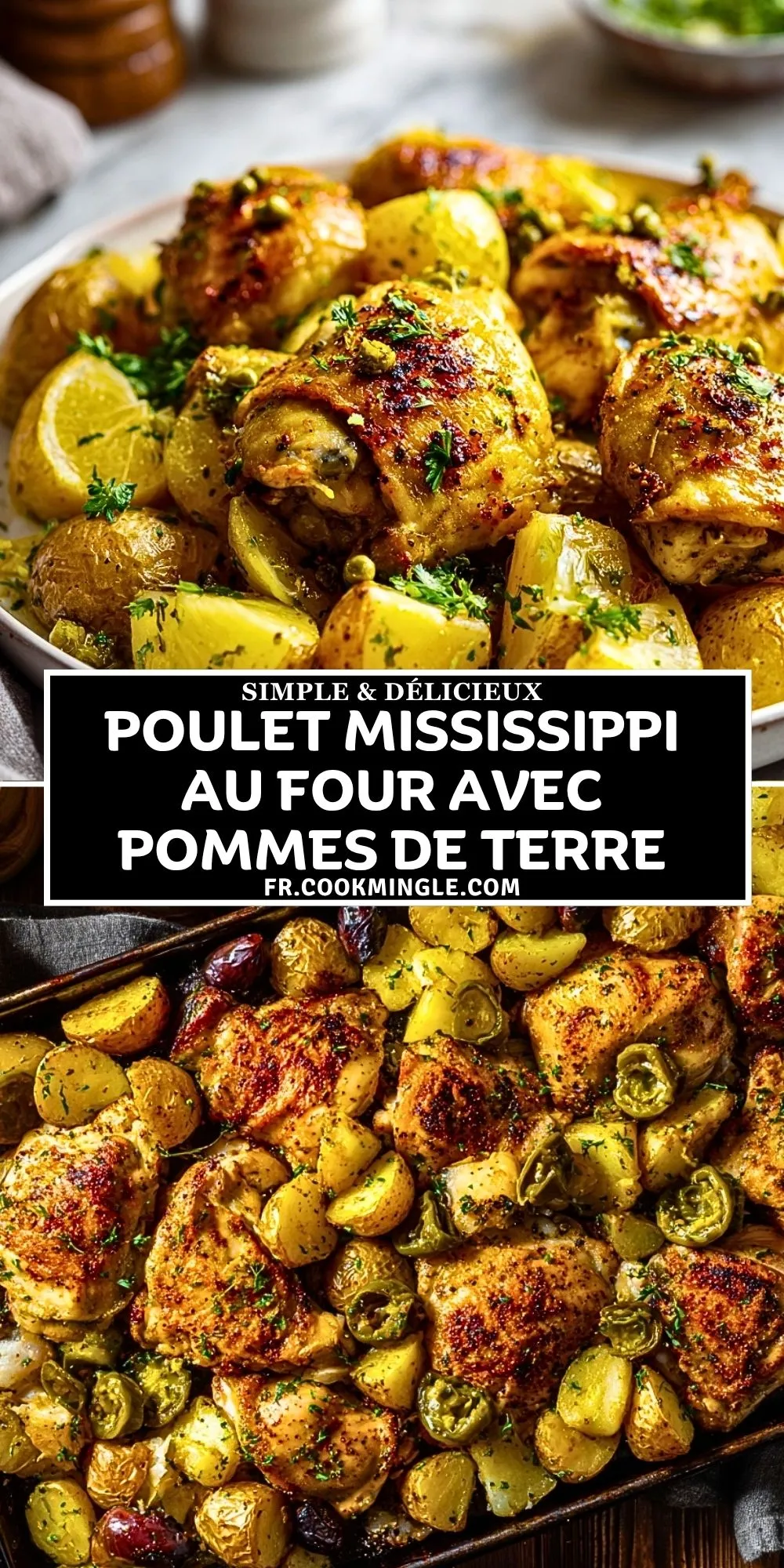 Poulet Mississippi Au Four Avec Pommes De Terre (2)