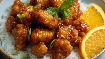 Poulet Orange Croustillant