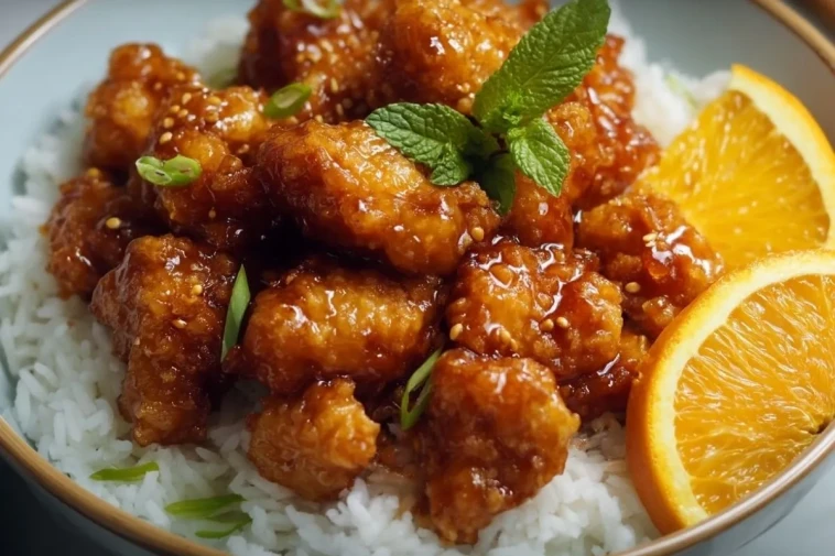 Poulet Orange Croustillant