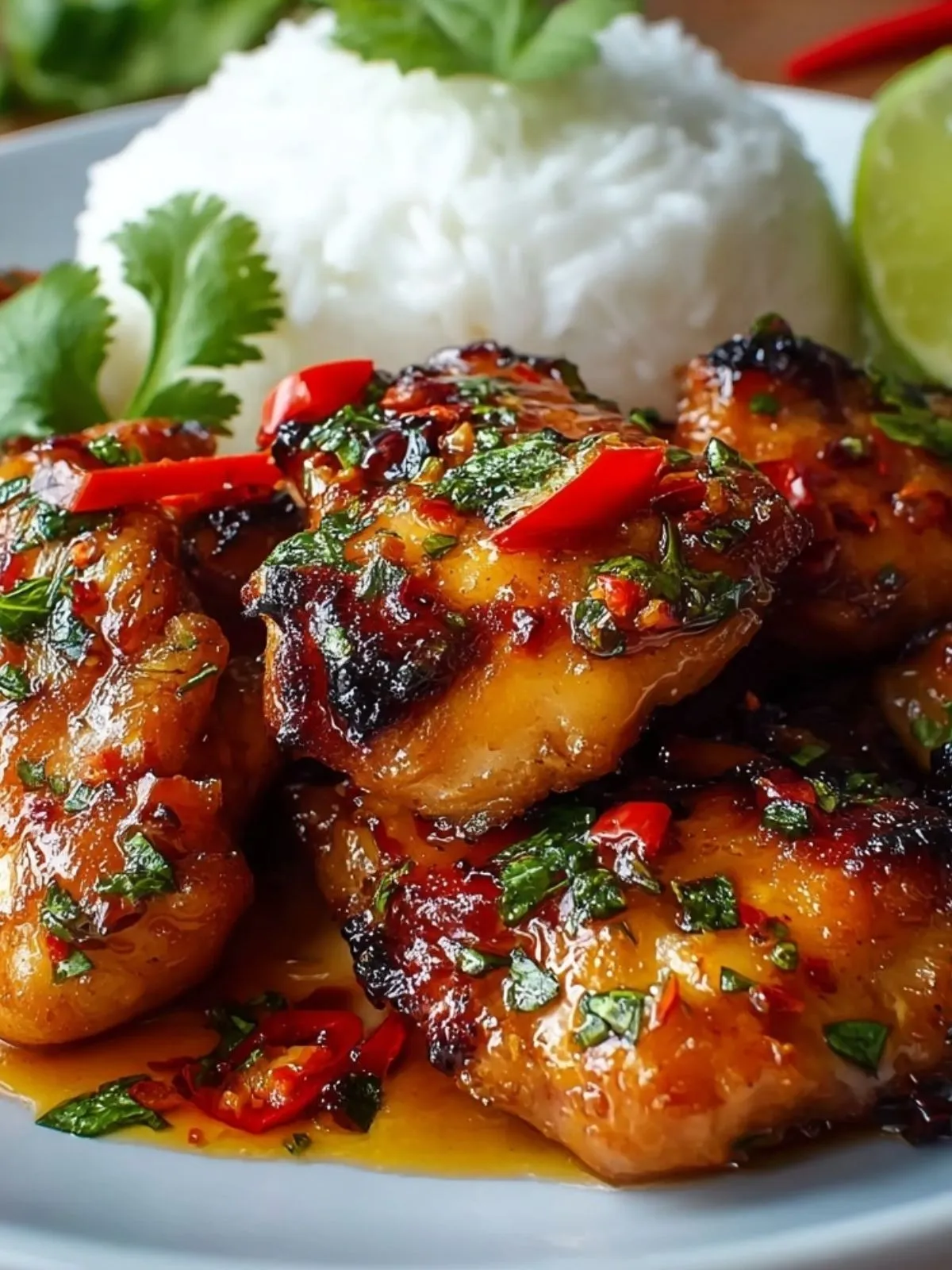 Poulet Thaï Sucré et Épicé (1)