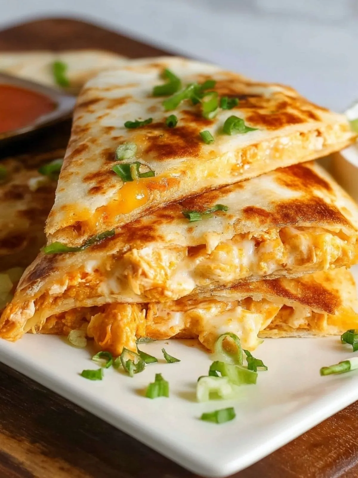 Quesadilla Au Poulet Buffalo (1)