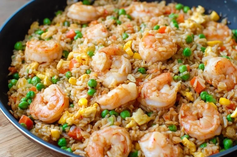 Riz Sauté Aux Crevettes Meilleure Que À Emporter