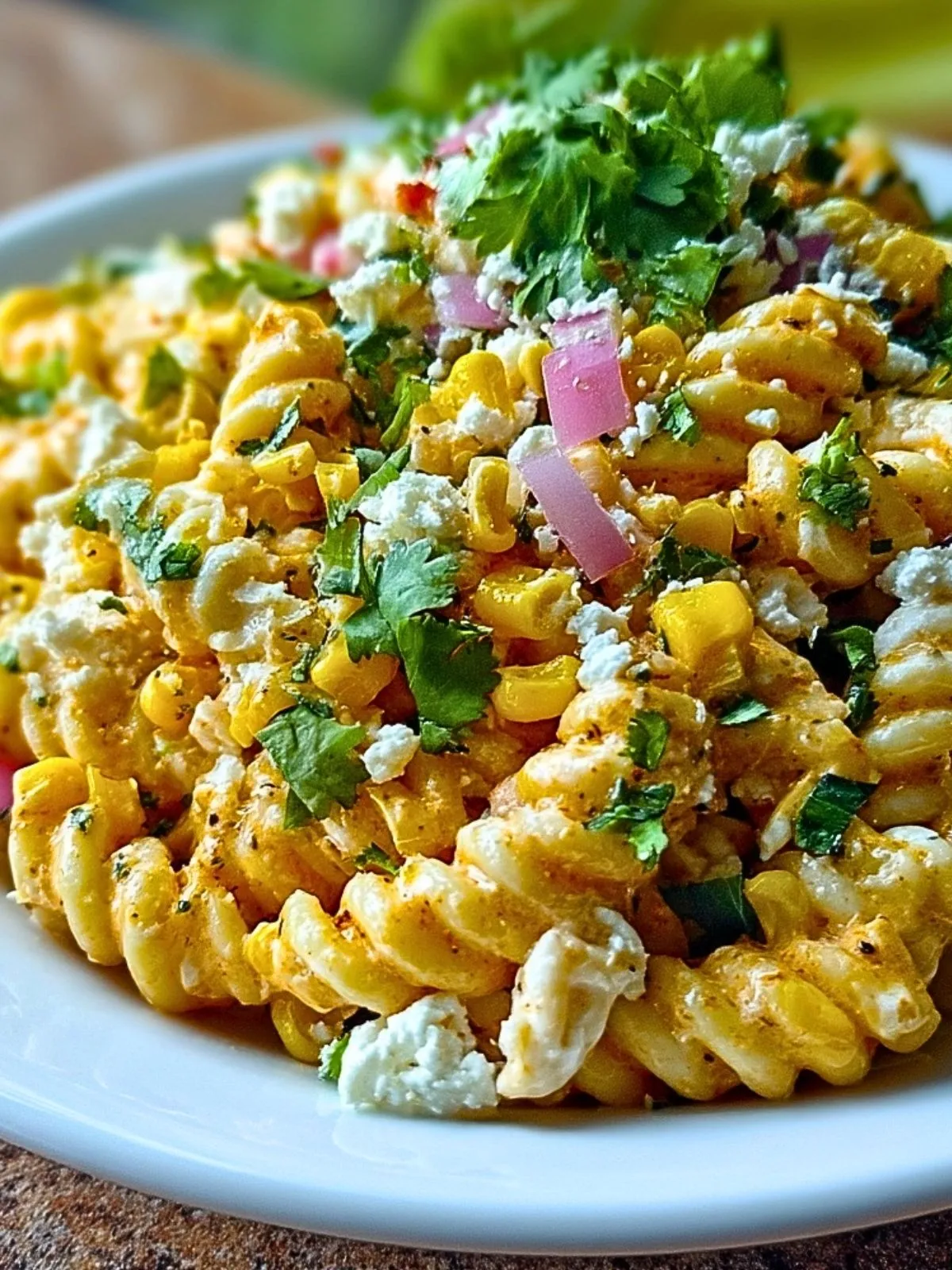 Salade De Pâtes Au Maïs Grillé À La Mexicaine (1)