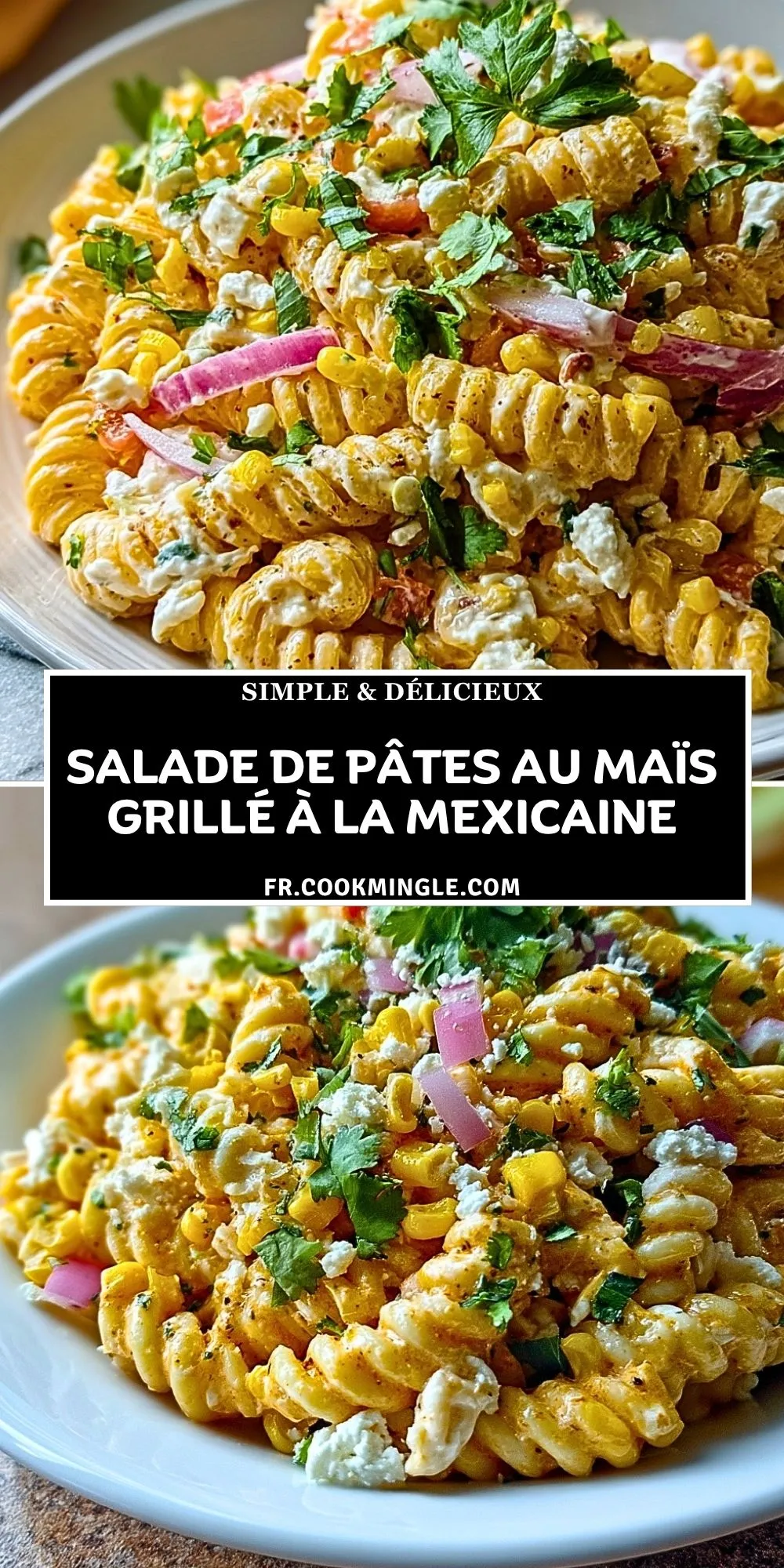 Salade De Pâtes Au Maïs Grillé À La Mexicaine (2)