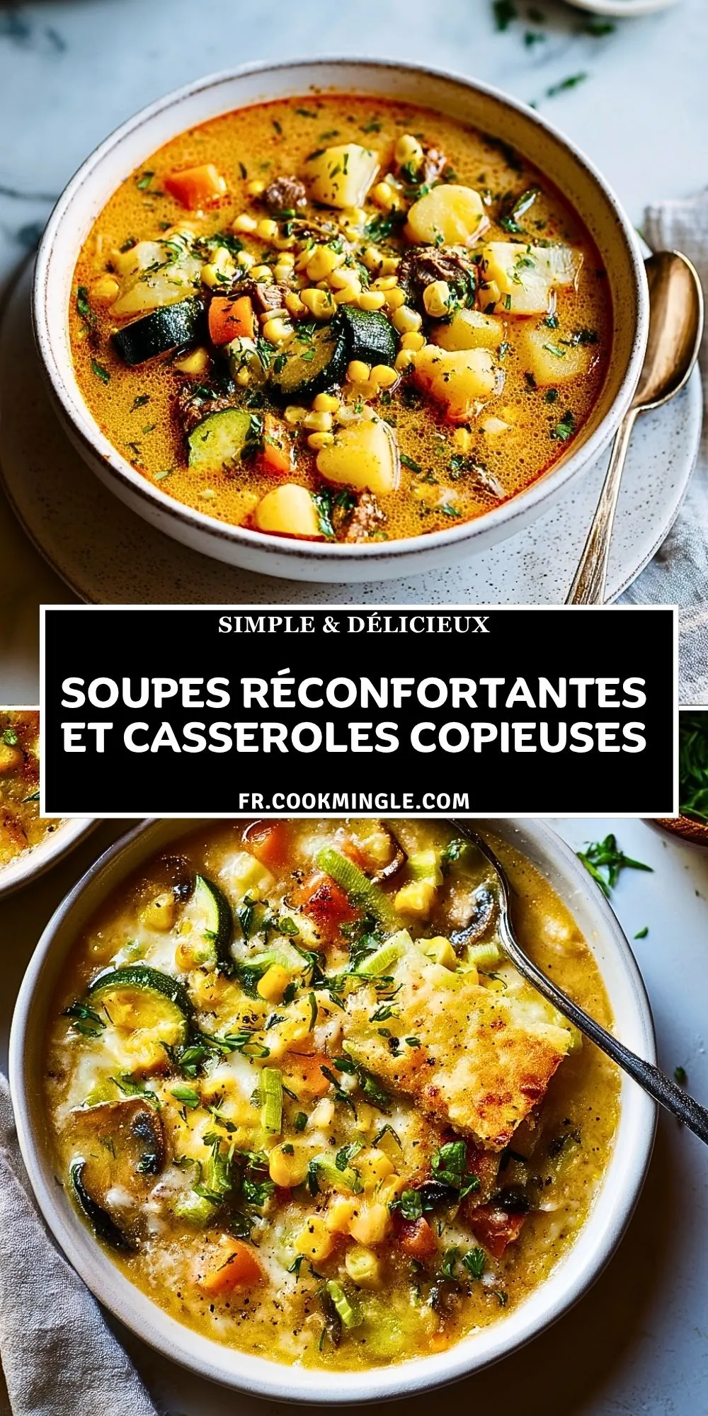 Soupes Réconfortantes et Casseroles Copieuses (2)