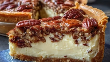 Tarte Au Fromage Blanc Et Aux Noix De Pécan