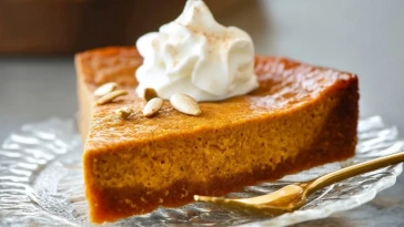 Tarte au Potiron Sans Croûte