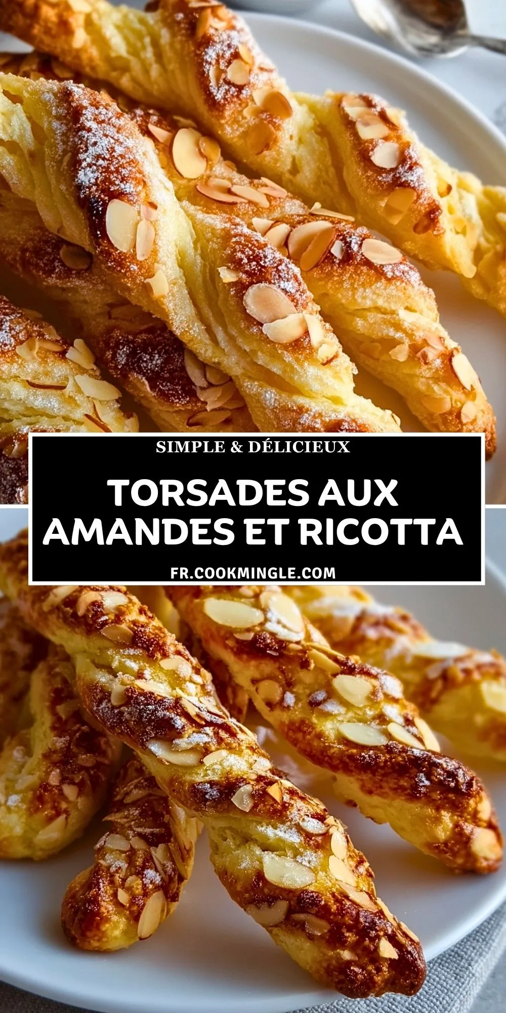 Torsades Aux Amandes Et Ricotta (2)