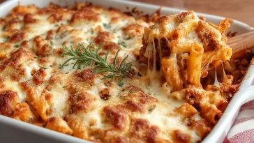 Ziti Gratiné Protéiné au Fromage Blanc
