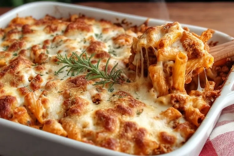 Ziti Gratiné Protéiné au Fromage Blanc